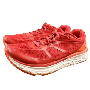 Topo Athletic Phantom Running Shoes Womens 8.5 Coral Red Active Walking Comfort